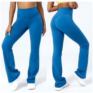 Leggings Anchos de Cintura Alta para Mujer, Diseño Nuevo y Moderno, Ideales para Baile, Fitness, Ejercicio y Yoga, con Logotipo Personalizado, Secado Rápido - Product Image 1
