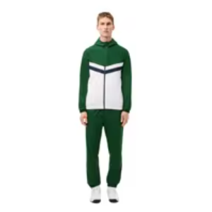 Ensemble de survêtement streetwear unisexe personnalisé en coton, coupe oversize, avec sweat à capuche coupe-vent doublé polaire et pantalon de jogging, pour impression - Product Image 1