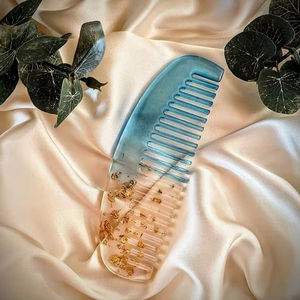 Peine para el Cabello de Resina Elegante Tradebyd, Herramienta de Peinado Profesional Ligera para Salón y Uso Doméstico - Product Image 1