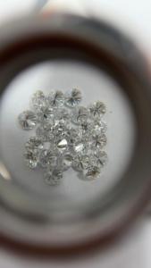 Natural Diamonds Certified Fancy Vivid Brilliant Cut Color <b>D</b> High Quality Jewelry Making Gujarat Origin <b>Model</b> 01 Certificate NO. - Product Image 1