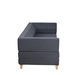 Upholstered Toddler <b>Bed</b> Velvet Three Seat <b>Modern</b> Sectional Modular Foldable Full Sponge Compression <b>Sofa</b> <b>Bed</b> Tufted Back Armless - Product Image 6