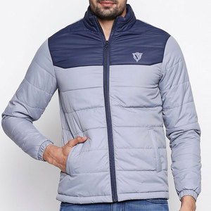 Chaqueta Acolchada para Hombre de Nailon y Poliéster, Color Liso, en Oferta Online, Chaqueta de Invierno para Hombre - Product Image 1