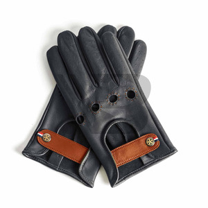 Gants d'équitation vintage en cuir de vachette véritable pour hommes, pour l'hiver, le travail en extérieur, les conducteurs et les motards, style pakistanais avec paume en cuir de vachette - Product Image 6