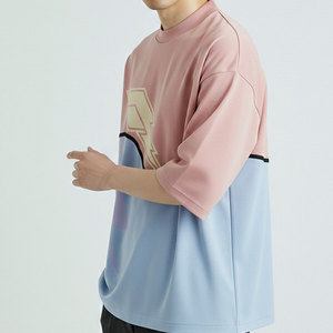 Camiseta Premium para Hombre, Corte Cuadrado, Tejido Grueso y Estructurado, Hombros Caídos, Estilo Urbano Moderno, Calidad Superior - Product Image 4