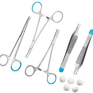 Juego de Instrumentos Quirúrgicos Veterinarios para Esterilización, Acero Inoxidable Alemán, Reutilizables y Duraderos, para Ganado y Caballos, de Dentavex - Product Image 2