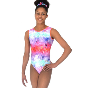 Nouveaux justaucorps de gymnastique pour filles en polyester sublimé, tissu confortable, très demandés, avec logo personnalisé - Product Image 1