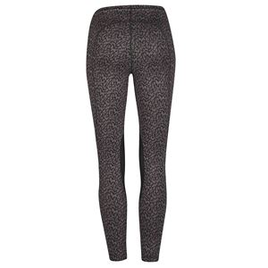 Pantalones de equitación de cintura alta para mujer, elásticos, de tela de spandex/poliéster, con bloques de color, agarre en la rodilla, tejido de punto de 220 g - Product Image 4