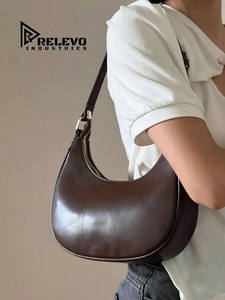Bolso de Hombro de Cuero Genuino Hecho a Mano, Diseño Exclusivo para Mujer - Product Image 2