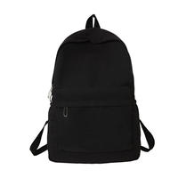 Mochila Escolar Unisex Impermeable de Nailon con Cierre de Cremallera y Patrón de Letras, Resistente para Estudiantes de Secundaria y Viajes