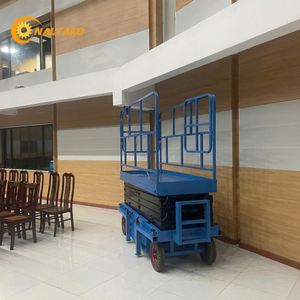 Plataforma Elevadora de Tijera Eléctrica Naltako de 7m, Capacidad de 500kg, 220V, para 9m de Altura de Trabajo, Mantenimiento de Centros Comerciales y Salas de Exposición - Product Image 6