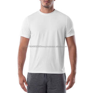 <b>White</b> Color T <b>Shirts</b> For <b>Men's</b> Clothing High Quality Manufacturer Summer <b>Short</b> <b>Sleeve</b> Cotton T <b>Shirt</b> - Product Image 1