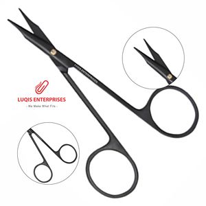 กรรไกรสตีเวนส์ ใบมีดทังสเตนคาร์ไบด์ เคลือบเซรามิกสีดำ เครื่องมือผ่าตัด ตัดได้อย่างแม่นยำ อุปกรณ์การแพทย์แบบใช้ซ้ำได้ - Product Image 1