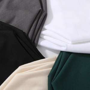 เสื้อยืดสีพื้นทรงหลวมผ้าฝ้ายแท้ 180 กรัม ปักโลโก้ตามสั่ง ราคาโรงงานจากบังกลาเทศและจีน รับผลิตแบบ OEM - Product Image 2