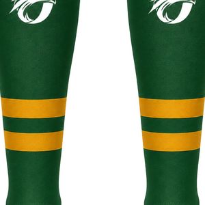 Green Gold Ice Hockey <b>Socks</b> for Men Lightweight Professional Hockey Stockings Breathable Athletic Team Practice Sports Wear - Product Image 3