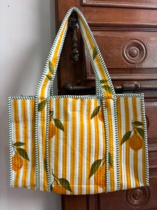 Sac fourre-tout en coton pour femme avec fermeture éclair, grand sac à bandoulière pour le shopping, la plage, les courses, le travail, cadeau de Noël - Product Image 2