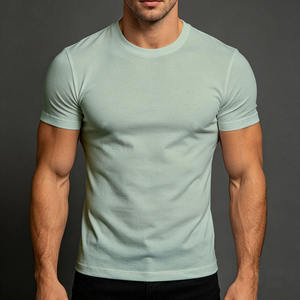 T-shirt pour homme, coupe classique, col rond, respirant, 100% coton, confortable, streetwear décontracté, mode américaine - Product Image 6