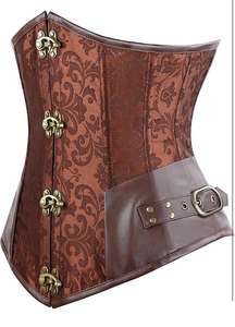 Corsets vintage pour femmes, sexy, gainants, respirants, en cuir moderne, pour grandes tailles - Product Image 3