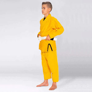 Kimono de Artes Marciales BJJ de Algodón 100% con Logotipo Personalizado al por Mayor, Uniforme Ligero Estampado para Taekwondo, Karate y Judo OEM - Product Image 3