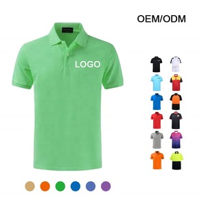 Uniforme de Trabajo Personalizado de Alta Calidad, Camiseta Polo Deportiva de Algodón y Poliéster Lisa para Hombre, para Empleados de Negocios, con Logotipo Bordado - Product Image 1