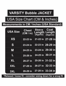 Nouvelle veste matelassée noire style universitaire pour homme, manteau bomber d'hiver matelassé à boutons-pression, col côtelé, streetwear, vêtement d'extérieur - Product Image 6