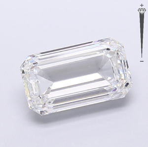 Diamante Cultivado en Laboratorio con Certificación IGI, Corte Esmeralda de 4.02 CT, Color E, Claridad VVS2, CVD LG 774620975, ROYAL GEMS para Joyería - Product Image 4