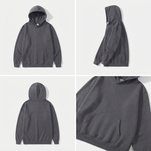 Sweat à capuche pour homme en polyester/coton, personnalisable, uni, sublimation, pull-over décontracté, mode automne, fabricant pakistanais, vente en gros - Product Image 4