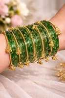 Bracelets Jhumka Kashmiris pour femmes en acier inoxydable, design personnalisé tendance et viral, pour mariages, qualité supérieure