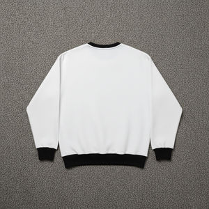 Customized Logo Men's Sweatshirt Lightweight Cotton Fleece Sweatshirt Streetwear OEM Manufacturer Supplier With Low Price & MOQ. - Product Image 4