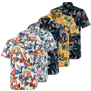 Chemise hawaïenne à manches courtes pour homme, impression par sublimation, design OEM, impression numérique personnalisée, pour l'été et la plage - Product Image 6