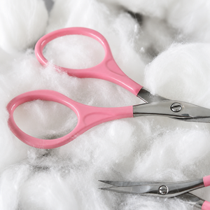 Wholesale Customized Pink Cuticle Scissors Curved Blade <b>Small</b> Manicure Pedicure Nail Beauty <b>Tool</b> - Product Image 5