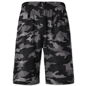 Shorts de basketball personnalisables en gros pour l'été, respirants, à séchage rapide, écologiques, en maille unie, imprimés, pour le sport et l'entraînement - Product Image 1