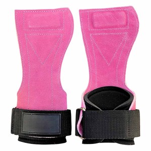 Customized Cowhide Anti-Slip Wear-Resistant Wrist Guard Hard Pull Grip for <b>Weight</b> Lifting Fitness Safety <b>Hand</b> Grip - Product Image 2