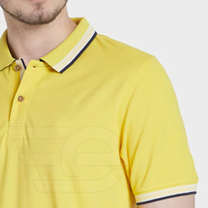 เสื้อโปโลชาย แขนสั้น ผ้าฝ้าย สไตล์ลำลอง ใส่สบาย ระบายอากาศดี สำหรับฤดูร้อน แบบเรียบง่าย ขายส่งจากโรงงาน เสื้อโปโลชายแบบเรียบ - Product Image 6