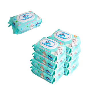 Lingettes humides écologiques pour la maison, 45± 2g/m² GSM, à 99% d'eau, sûres et non irritantes, format personnalisé - Product Image 3