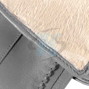 Gants de sécurité en cuir souple pour hommes, en tissu respirant et léger, à doigts entiers - Product Image 4