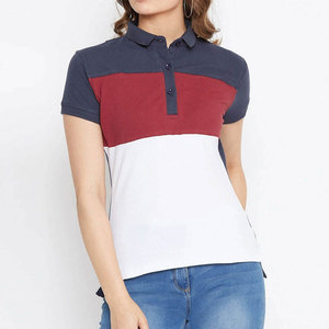 Polo décontracté pour femme avec logo personnalisé, manches courtes, en piqué de coton respirant, idéal pour le golf, les sports et les uniformes d'équipe, haut d'été pour femme - Product Image 6