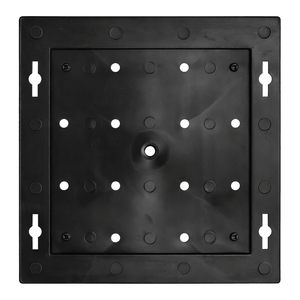 Cadre de signalisation ADA Brady Braille, support mural pour panneau PC 8x8 pouces, pour laboratoires et installations publiques - Product Image 3