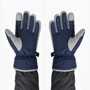 Gants de ski unisexes d'hiver imperméables et thermiques à doigts complets, design et logo personnalisés, mitaines de snowboard - Product Image 3