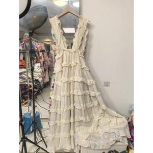 Handmade High Quality Embellished Maxi Bohemia <b>Dresses</b> <b>Summer</b> Women Long Sleeveless <b>Dress</b> Casual Maxi <b>Boho</b> <b>Dresses</b> - Product Image 4