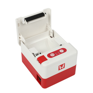 เครื่องพิมพ์ใบเสร็จความร้อน POS ขนาด 2 นิ้ว 58 มม. รุ่น P20 Mini สีแดง พร้อมพอร์ต USB+BT - Product Image 4