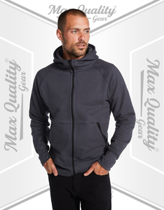 Sweat-shirt à capuche zippé pour homme, veste en polaire confortable pour l'entraînement, le jogging et le style décontracté - Product Image 3