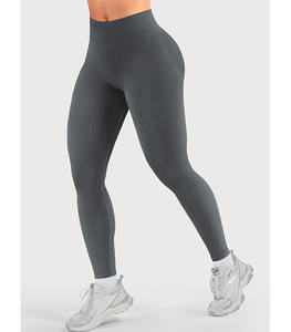 Leggings Deportivos Transpirables con Efecto Levanta Glúteos para Mujer, Cintura Elástica, Sin Costuras, Efecto Scrunch, 24 Pulgadas, para Gimnasio, Yoga - Product Image 2