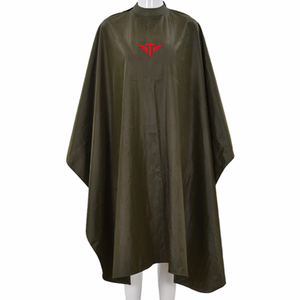Prix de gros usine, logo personnalisé, nouvelle arrivée, cape de coiffure imperméable en polyester pour adultes - Product Image 1