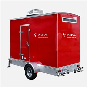 Professional <b>Towable</b> 2+2 Toilet Trailer Built For Long Lasting Performance At Festivals Parks Construction Areas - Product Image 5