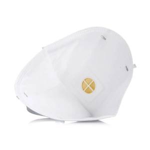 Mascarilla desechable 3M 9502V+ con diseño de plegado vertical plano y válvula para una protección cómoda y confiable contra partículas no a base de aceite - Product Image 3