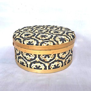 Customizable Size Cake <b>Cupcake</b> Packaging Gift <b>Box</b> Handweave Bamboo Storage Boxes for Moon Cakes and Cookies - Product Image 6