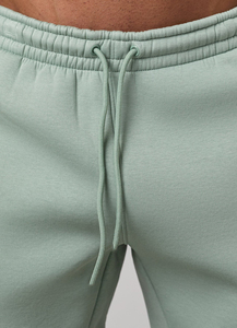 Men's 100% Cotton Shorts Casual <b>Elastic</b> Waist Drawstring Lightweight Workout Lounge Beach Jersey Sweat Shorts - Product Image 5
