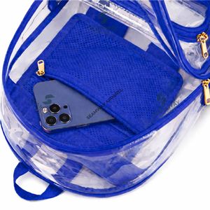 Sigma Gamma Rho Sorority <b>Clear</b> Backpack Transparent Carry <b>Bag</b> <b>Clear</b> PVC Bookbag See Through Security Approved <b>Clear</b> <b>bag</b> - Product Image 2