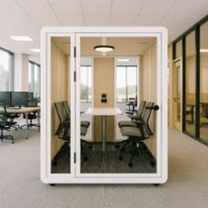 Hipod HEX - Cabines Acoustiques Modernes pour Bureau - Mobilier de Bureau Intérieur - Cabine Téléphonique pour le Lieu de Travail - Product Image 2