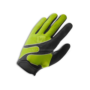 Custom Made Heavy Duty Full Finger Leather Cycle Racing <b>Gloves</b> for Outdoor Use Comfortable Waterproof Non-Slip Touchscreen - Product Image 2